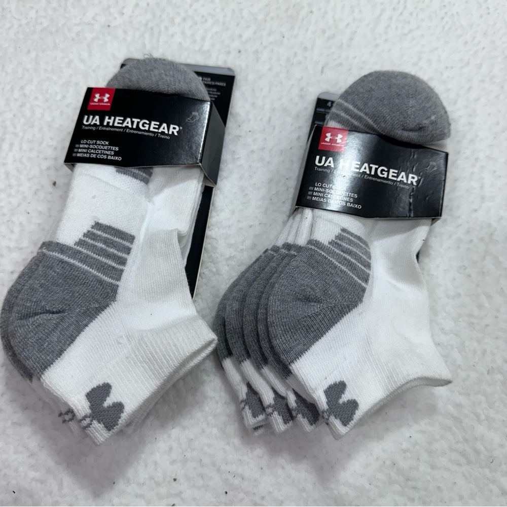 White Under Armour Socks